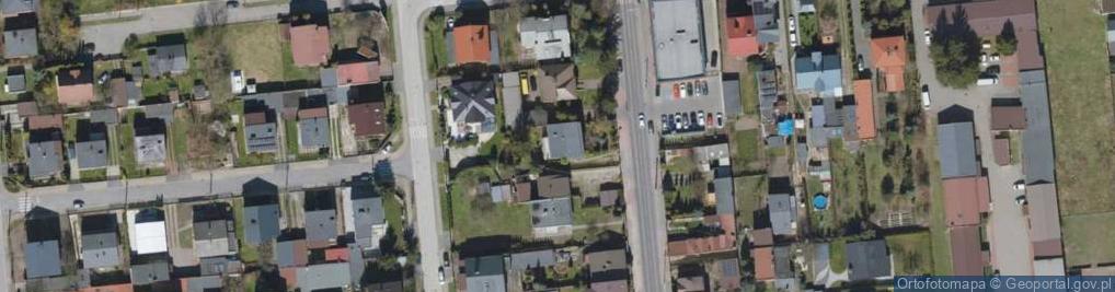 Zdjęcie satelitarne Legionów ul.