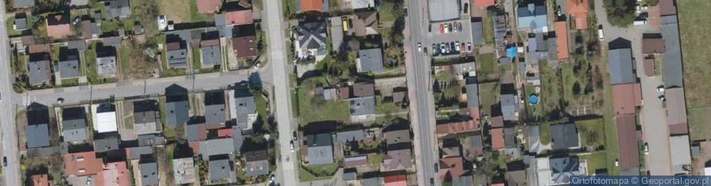 Zdjęcie satelitarne Legionów ul.