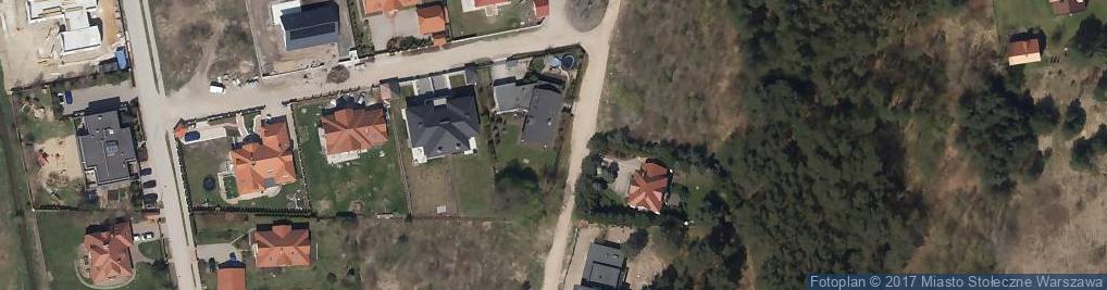 Zdjęcie satelitarne Leśny Potok ul.