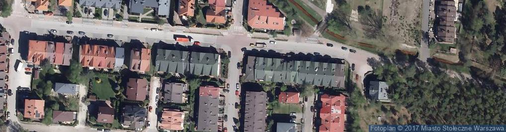 Zdjęcie satelitarne Leśnych Ziół ul.