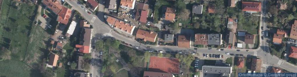 Zdjęcie satelitarne Legionów ul.