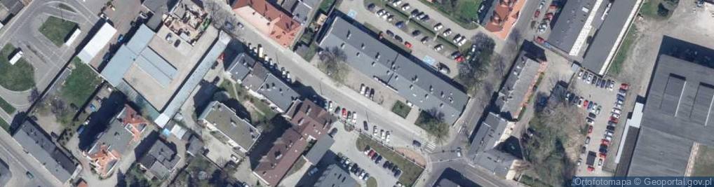 Zdjęcie satelitarne Łęgska ul.