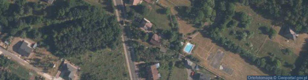 Zdjęcie satelitarne Łęczyńska ul.