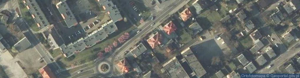 Zdjęcie satelitarne Legii Wrzesińskiej ul.