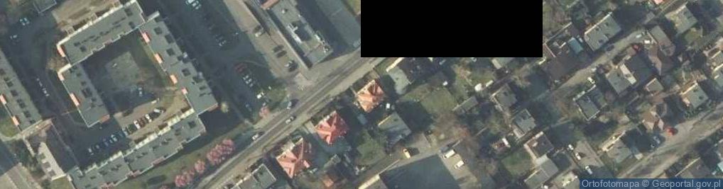 Zdjęcie satelitarne Legii Wrzesińskiej ul.