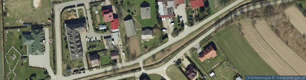 Zdjęcie satelitarne Łęgi ul.