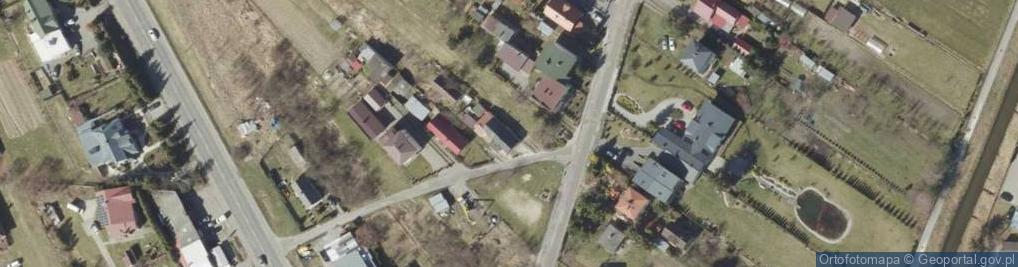 Zdjęcie satelitarne Łęczna ul.