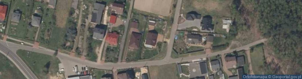 Zdjęcie satelitarne Leśne Działy ul.