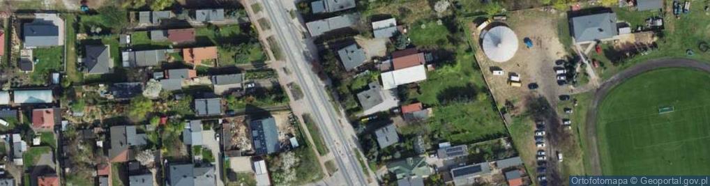 Zdjęcie satelitarne Łęczycka ul.