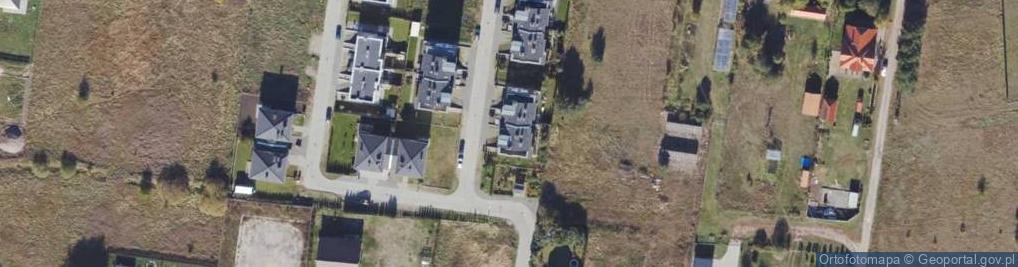 Zdjęcie satelitarne Leśnego Runa ul.