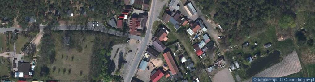 Zdjęcie satelitarne Lgiń ul.