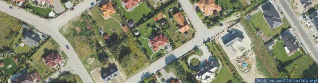 Zdjęcie satelitarne Liliowa ul.