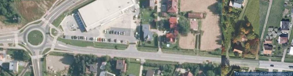 Zdjęcie satelitarne Limanowska ul.