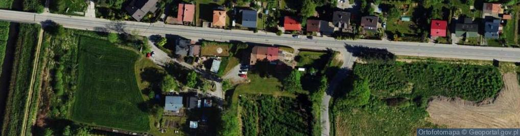Zdjęcie satelitarne Ligocka ul.