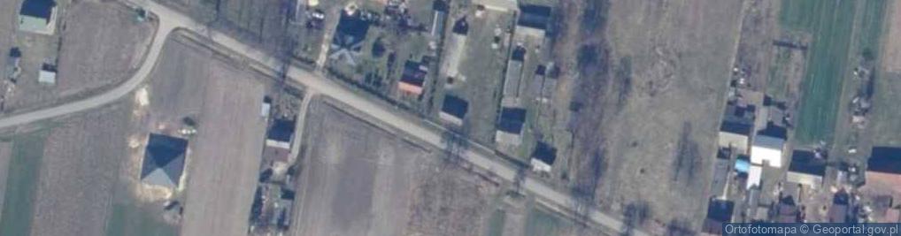 Zdjęcie satelitarne Linów ul.