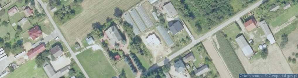 Zdjęcie satelitarne Linów ul.