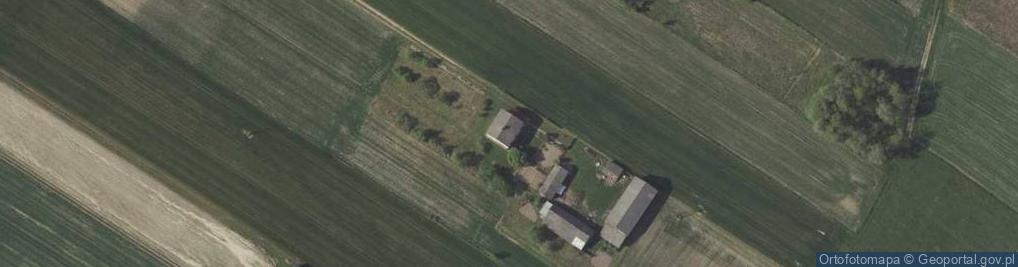 Zdjęcie satelitarne Liśnik Duży-Kolonia ul.