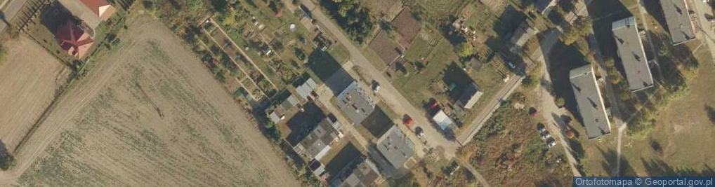 Zdjęcie satelitarne Lisnowo-Zamek ul.
