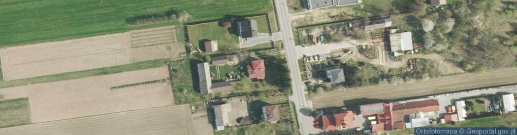 Zdjęcie satelitarne Lisów ul.