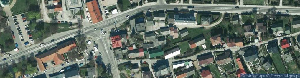 Zdjęcie satelitarne Lisiecka ul.
