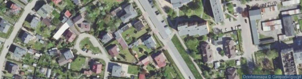 Zdjęcie satelitarne Lisowicka ul.
