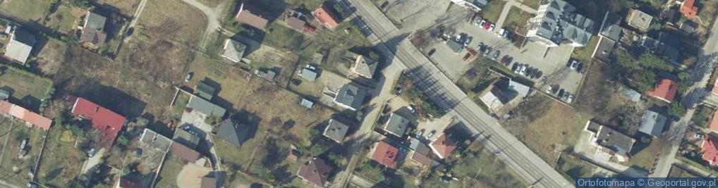 Zdjęcie satelitarne Lipskiej Sary ul.