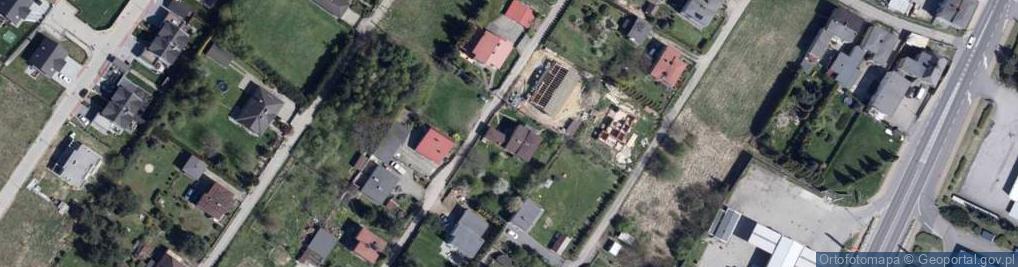Zdjęcie satelitarne Liściasta ul.