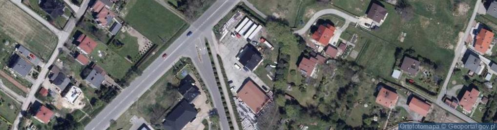 Zdjęcie satelitarne Ligonia, ks. ul.