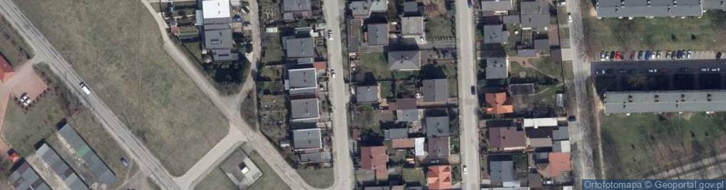 Zdjęcie satelitarne Literacka ul.