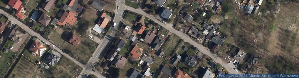 Zdjęcie satelitarne Linotypowa ul.