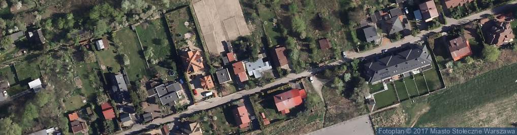 Zdjęcie satelitarne Ligustrowa ul.