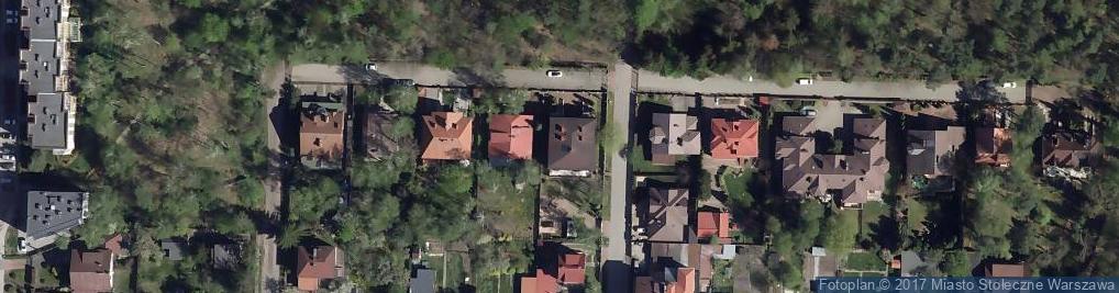 Zdjęcie satelitarne Liryczna ul.