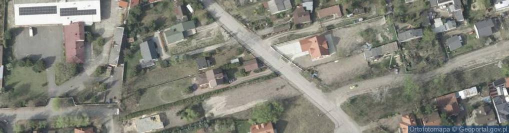 Zdjęcie satelitarne Lipiny B ul.