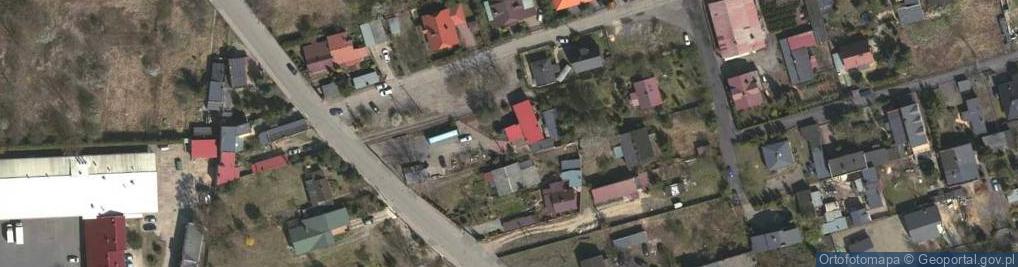 Zdjęcie satelitarne Lipiny B ul.