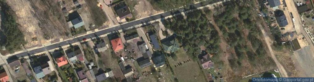 Zdjęcie satelitarne Lipiny Kąty ul.