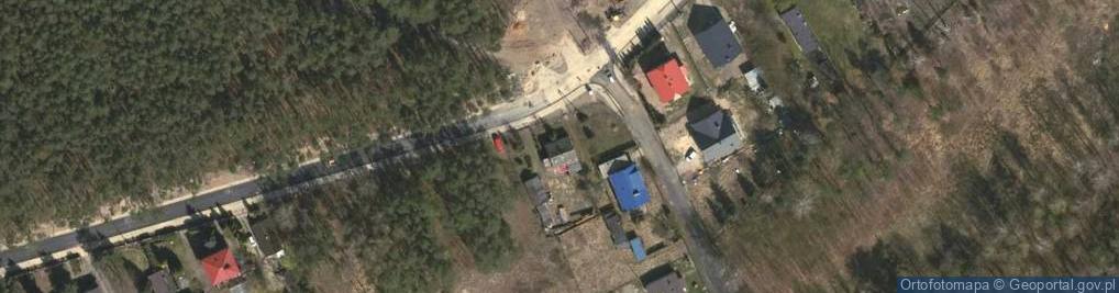 Zdjęcie satelitarne Lipiny Kąty ul.