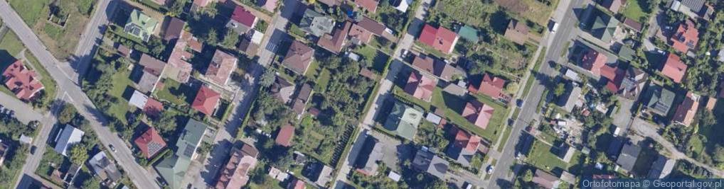 Zdjęcie satelitarne Listopadowa ul.