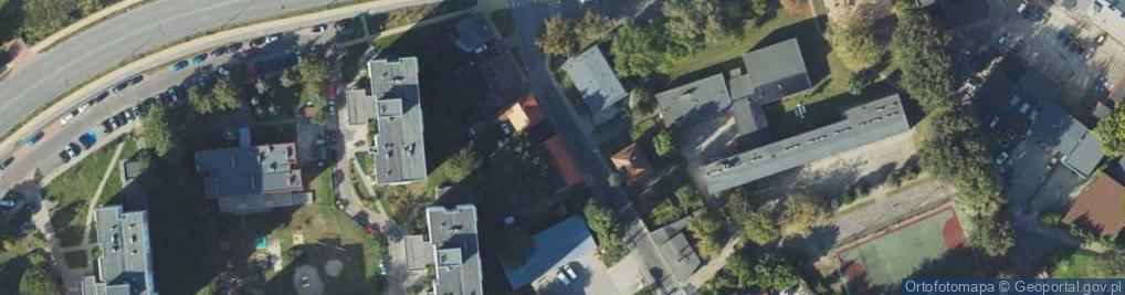 Zdjęcie satelitarne Lisia ul.