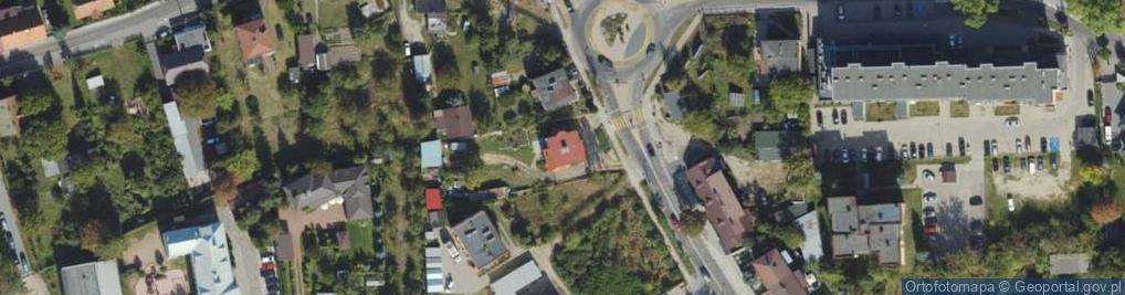 Zdjęcie satelitarne Łomaska ul.