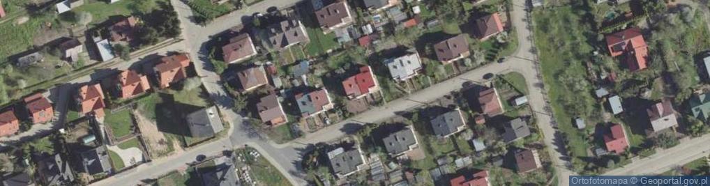 Zdjęcie satelitarne Łotewska ul.