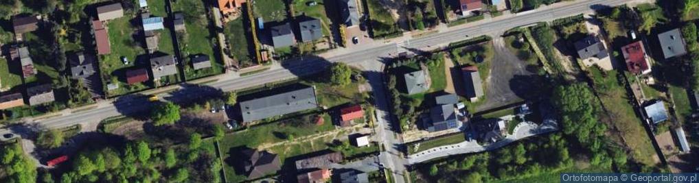 Zdjęcie satelitarne Łomżyńska ul.