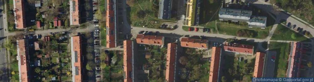 Zdjęcie satelitarne Lotników Polskich ul.