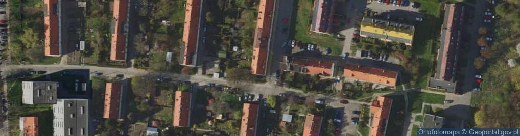 Zdjęcie satelitarne Lotników Polskich ul.