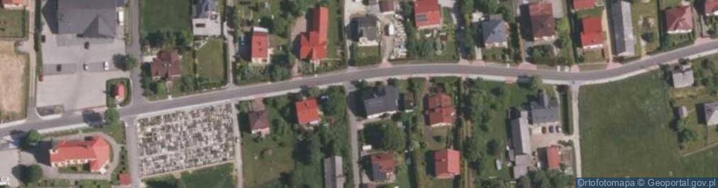 Zdjęcie satelitarne Łodygowska ul.