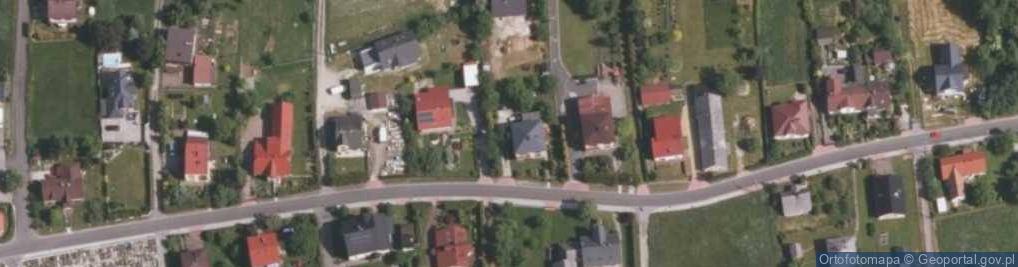 Zdjęcie satelitarne Łodygowska ul.