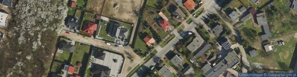Zdjęcie satelitarne Łowęcińska ul.