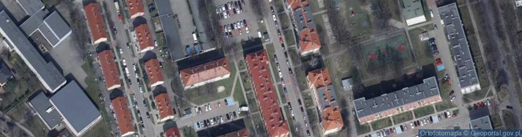 Zdjęcie satelitarne Lompy Józefa ul.