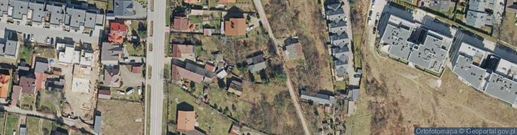 Zdjęcie satelitarne Łotewska ul.