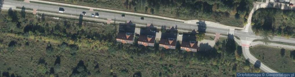 Zdjęcie satelitarne Łopuszniańska ul.