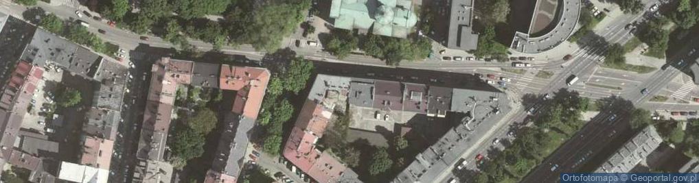 Zdjęcie satelitarne Łobzowska ul.